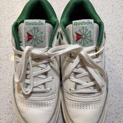 Size 10.5 - Reebok Club C 2 Vintage Mid Chalk Glen Green 1003-25