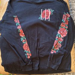 Men’s Long Sleeve T-Shirt, Extra Large- Lit