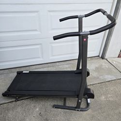 Manual Treadmill Non Electric Walk Walking Exercise Equipment Home Gym 