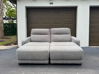 Love Seat Sofa/Couch - Gray - Delivery Available 🚛
