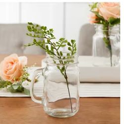 34 Mason Jars With Handles