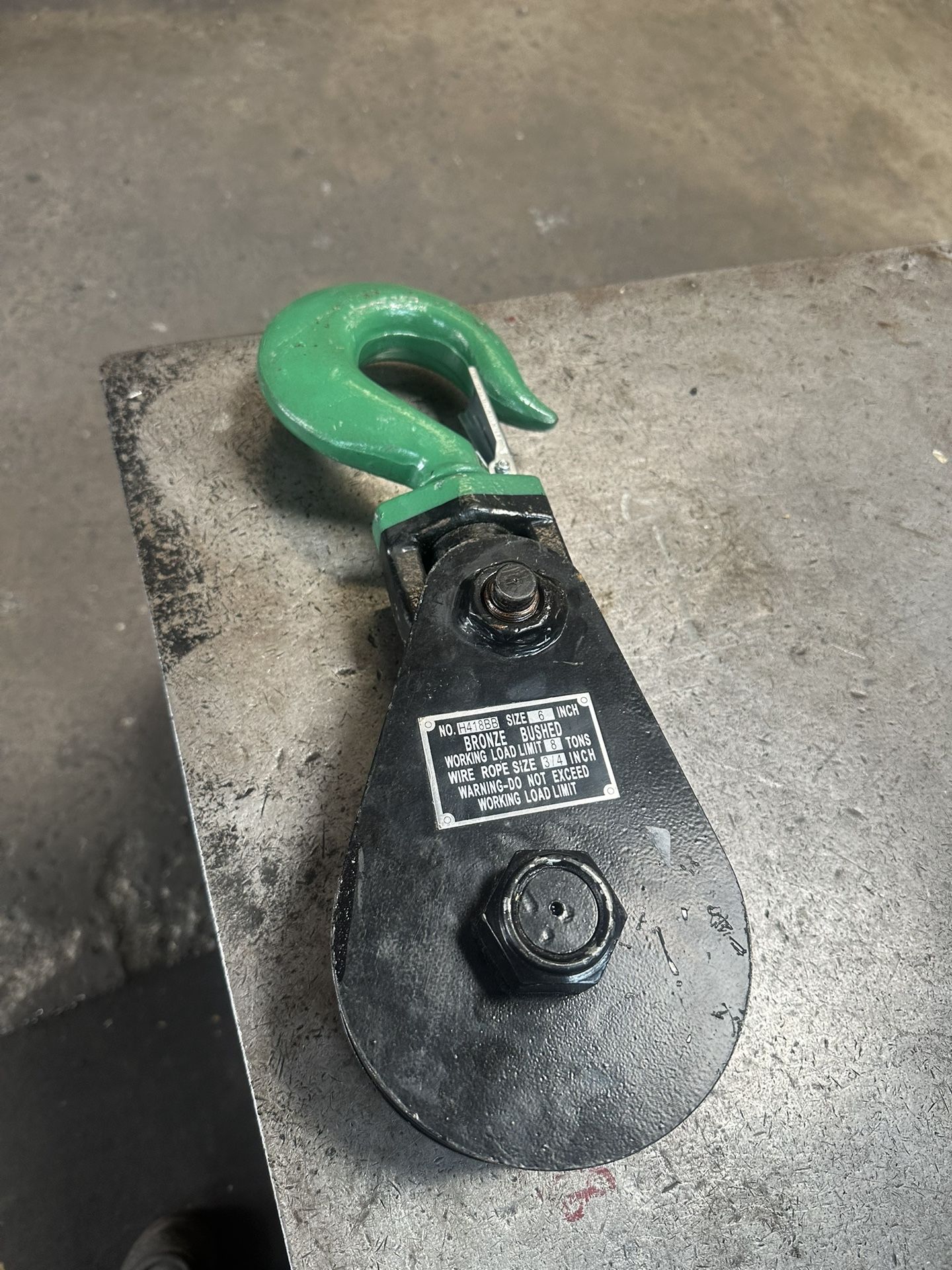 8 Ton Snatch block