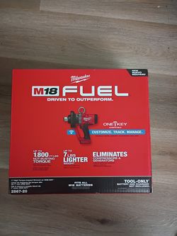 M18 FUEL ONE-KEY 18V Lithium-Ion Brushless Cordless 1 in. Impact Wrench with Friction Ring (Tool-Only)