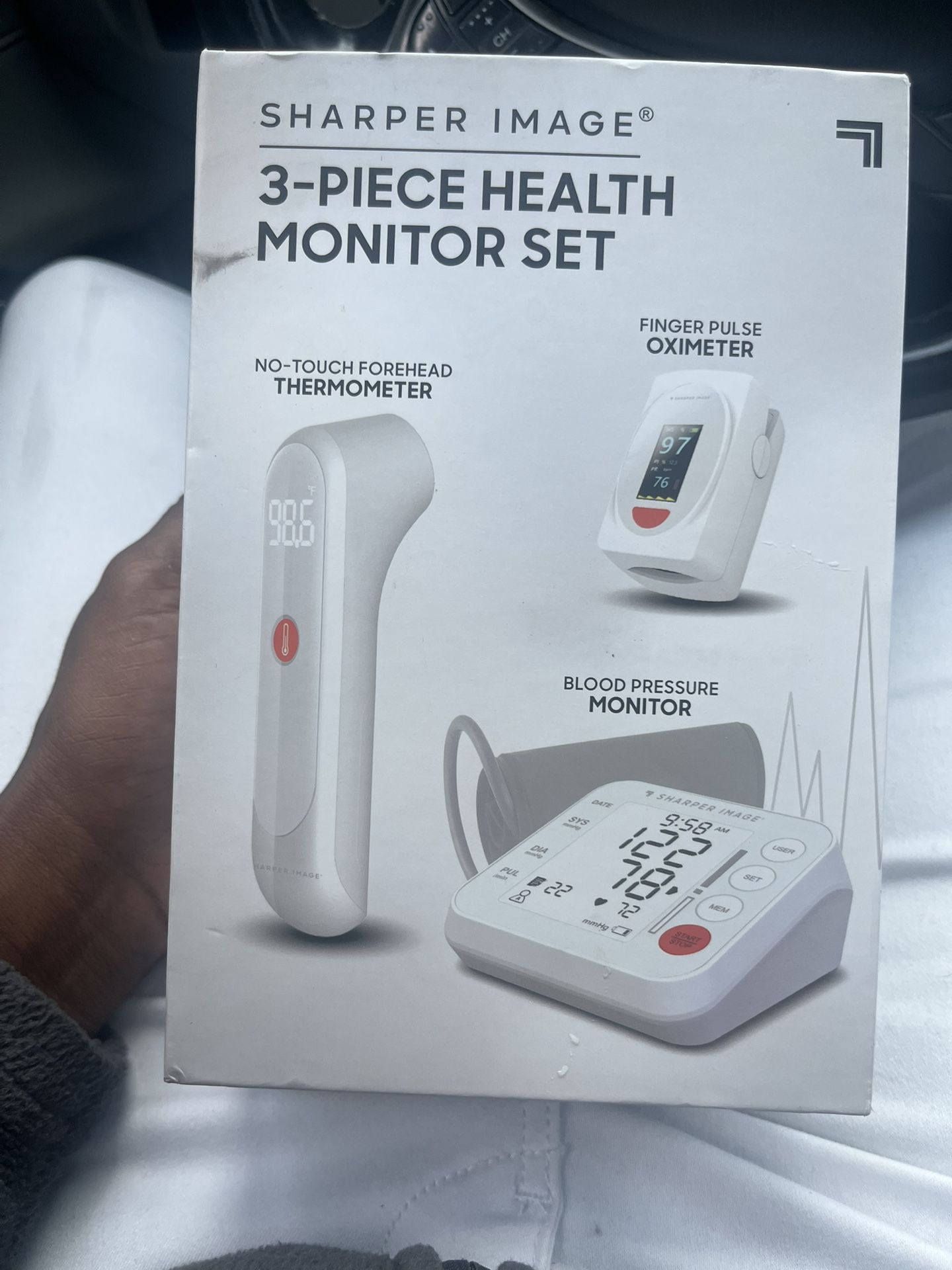 Sharper Image 3 Piece Health Monitor