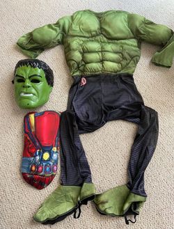 Hulk Costume Boy (5-7 Years)