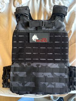 Wolf Tactical Adjustable Weighted Vest for Men & Women - Rucking, Workout, Running, Walking & CrossFit Weight Vest for Strength Training & Fitness