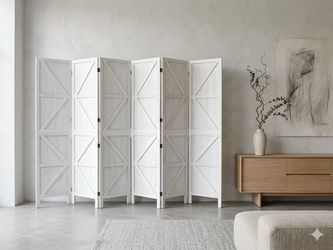 6 panel privacy screen