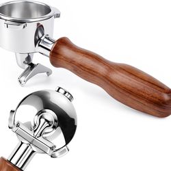 Portafilter 54mm with Double Spout Compatible with Breville Barista Express, Pro, Touch, Bambino