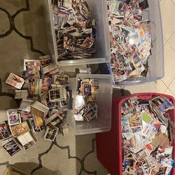 Thousands of sports cards. 