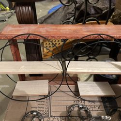 2 Round Wall Shelves In Excellent Condition 