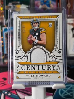 Will Howard NT Century Materials /99 Rookie