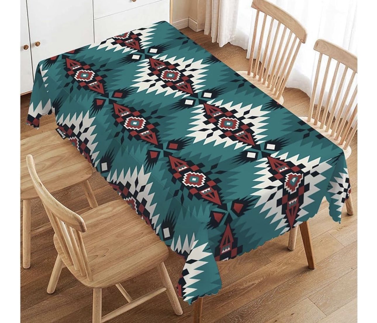 2 Aztec Native Boho Table Clothes