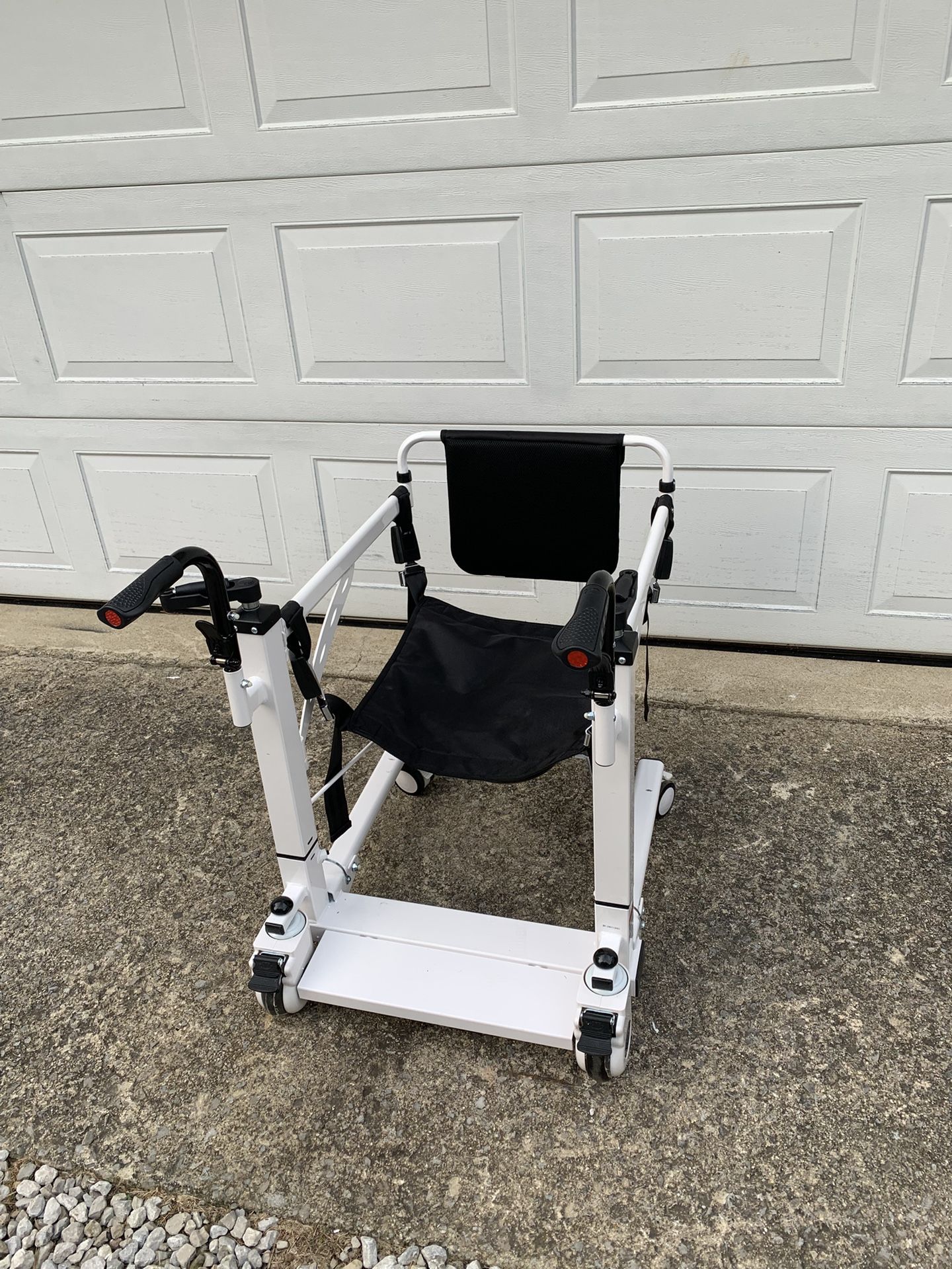 Patient Lift Transfer chair Wheel Safety