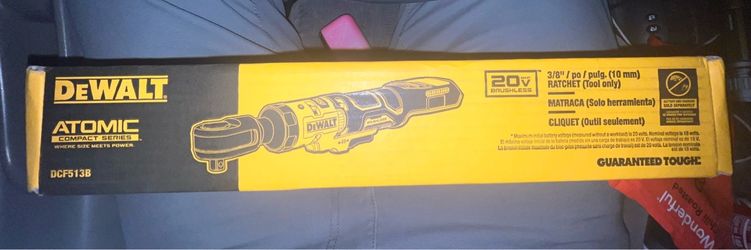 DEWALT ATOMIC 20V Brushless 3/8" Ratchet DCF513B