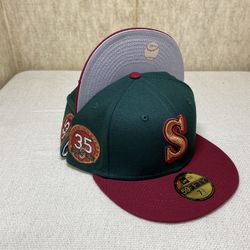 Seattle Mariners x SuperSonics Color Flip Topperz Gucci Brand New Not Hat Club