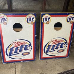Miller Light Corn Hole Boards 60