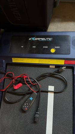 Mobile easy put away treadmill