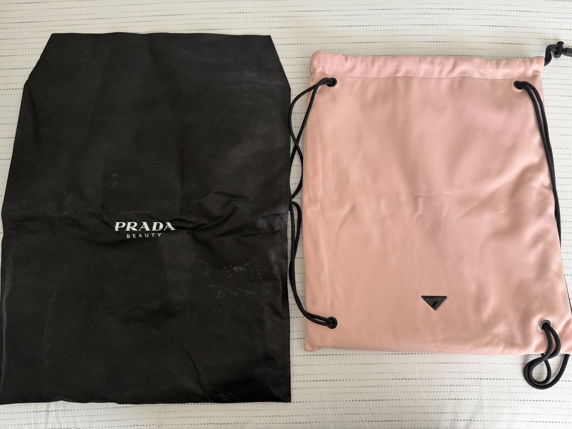 Reversible Prada Draw String Bag