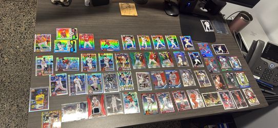 Mix of Topps Chrome Baseball basketball and football Lot for sale