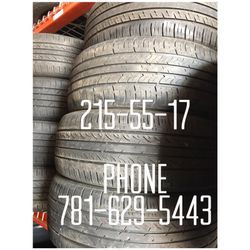 Used Tire For Sale 215/55/17 $180 All Four installed