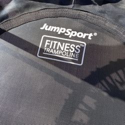 Jumpsport Rebounder Trampoline With Adjustable Handlebar