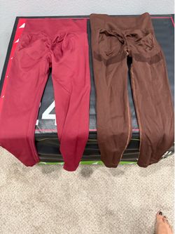 Set of small size leggings