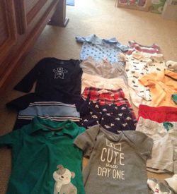 Lot of infant Boys clothes