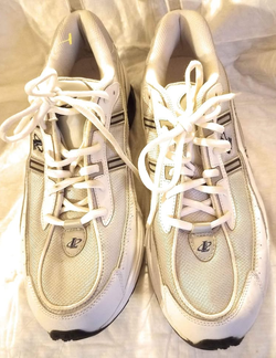Reebox Logo Athletic Men's Athletic Shoes, Sz 11, /Silver/White [hidden information]
