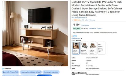 TV Stand Entertainment Center