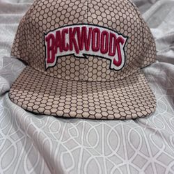 Tan Honeycomb Backwoods SnapBack Hat NWT