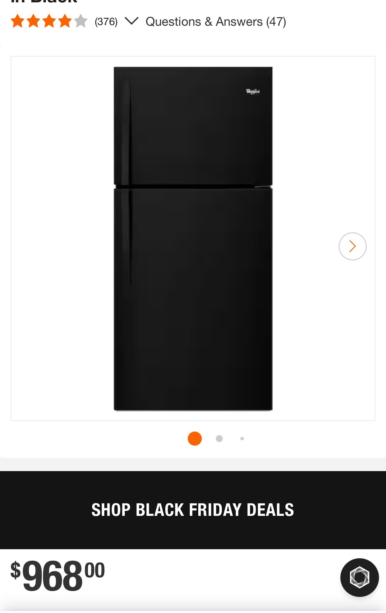 Whirlpool Refrigerator 