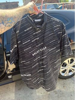 Balenciaga Button up Xl