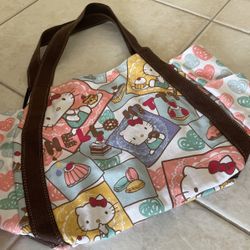 HELLO KITTY SWEET TREATS TOTE BAG NEVER USED