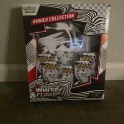 Pokemon White Flare Binder Collection