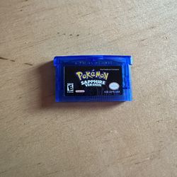 Pokemon Saphire GBA 2002