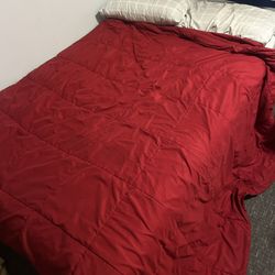 Double Bed Plus Mattress, And Bedding