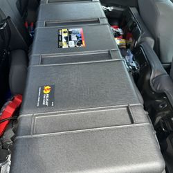 Black Storage Case Pelican 1740 New!!