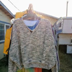 Bohemian style sweater