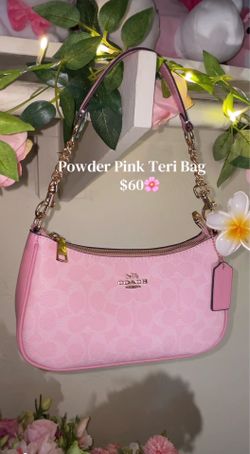 Powder Pink Teri Coach Bag