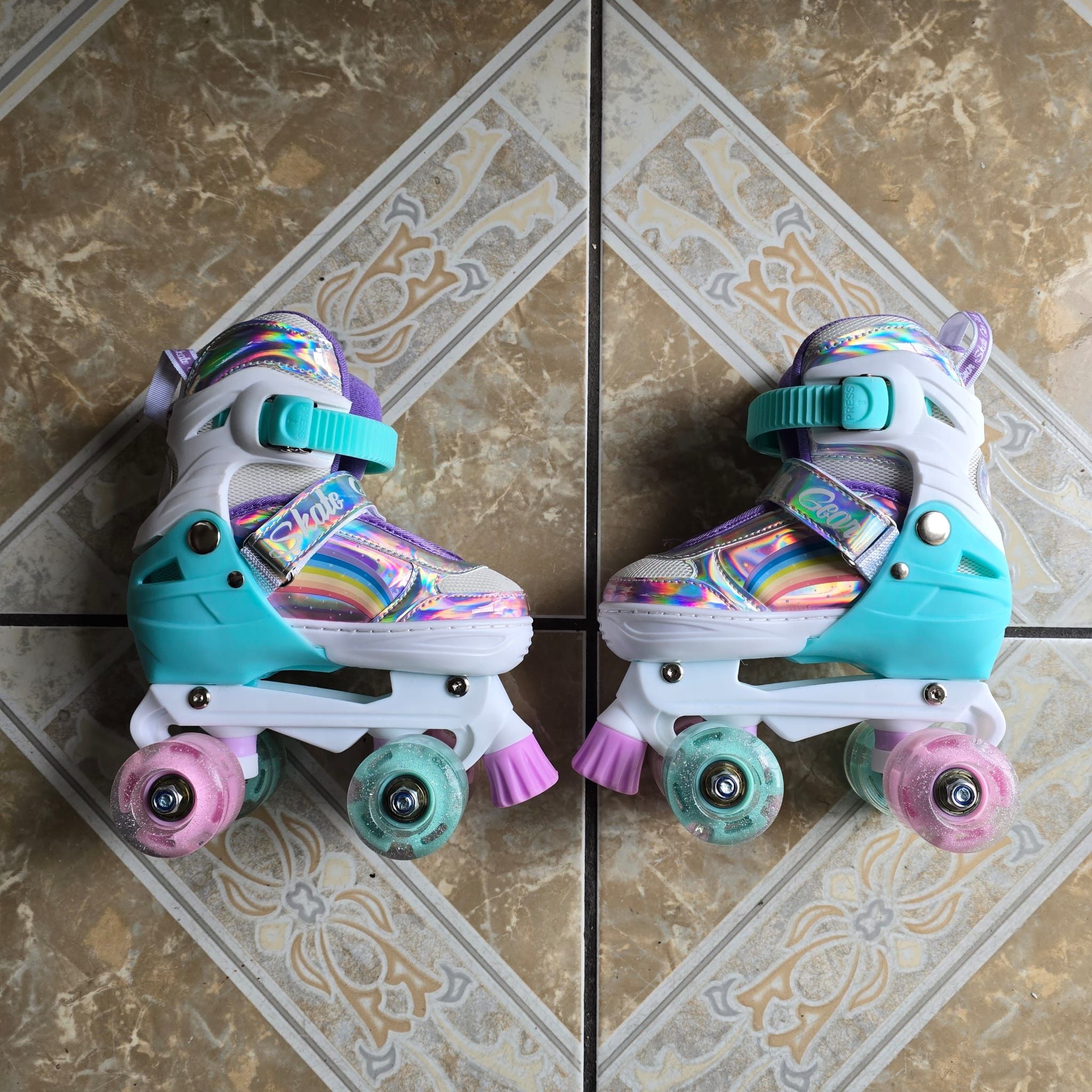 Roller Skate Size Jr 13 To 3 With Light