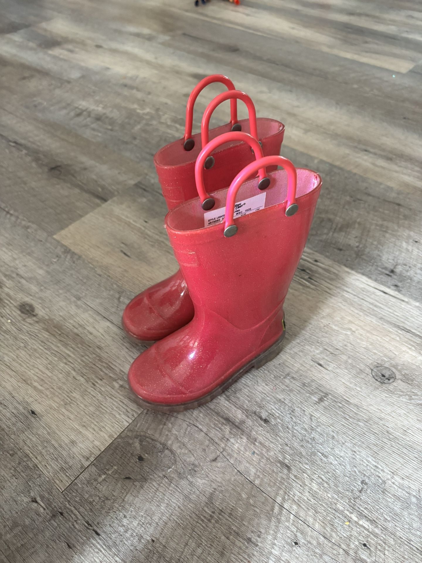 Toddler Girl Rain Boots - Pink