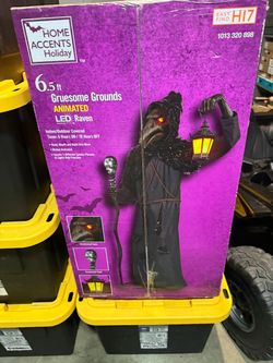 Home Accents Holiday 6.5 ft Animated LED Raven