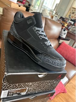 Jordan 3 black cats Men’s 9,10,11