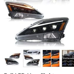 Archaic Full LED Headlights Assembly For Lexus IS 2006-2012 - Left hand Ydrive