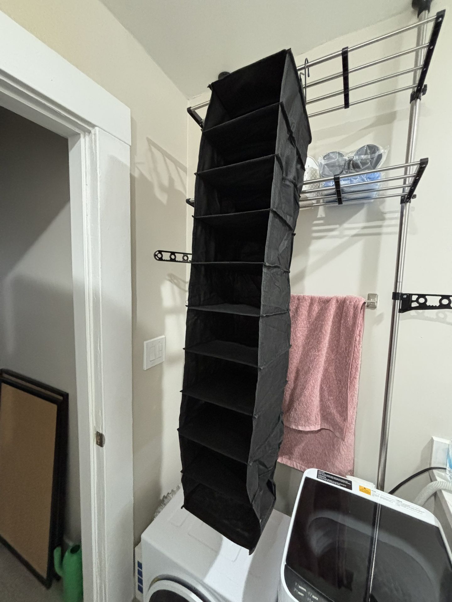 ClosetMaid 20502 10-Shelf Fabric Hanging Closet Organizer
