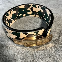 Dysel Weight Lifting Belt Camo 34” Long 13mm