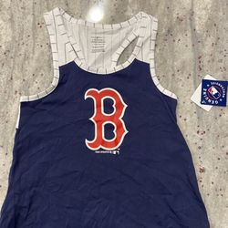 Boston Red Sox Girls Tank Top, Size 6/6x, New With Tags