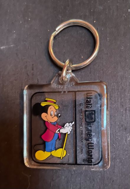 1980’s Disney World Mickey Mouse Key Ring