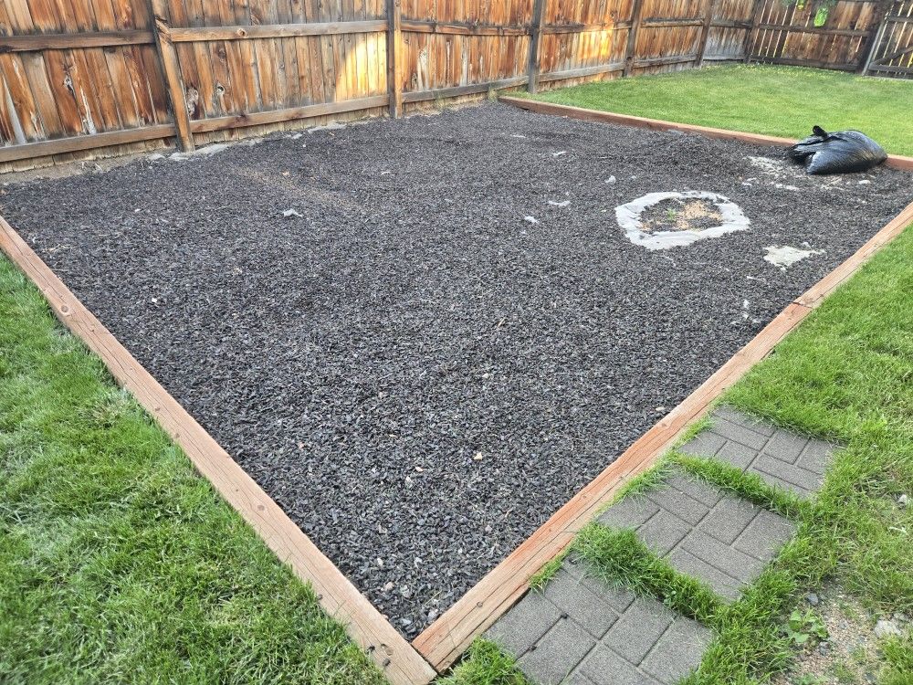 Playground Rubber Tire Mulch