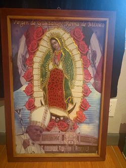 Cuadro de la virgen de Guadalupe